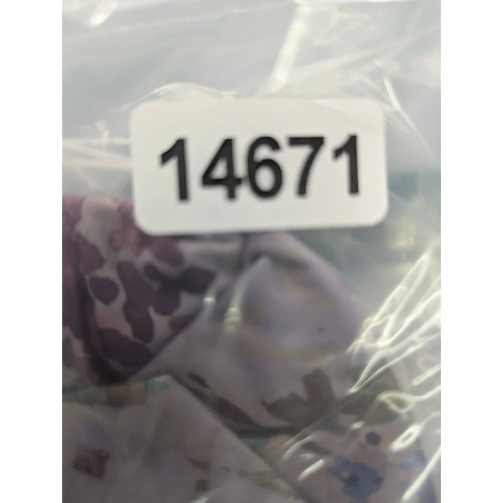 Nine Britton Dress Women's 1X Floral Print Sleeveless Tie Straps - Picture 7 of 7